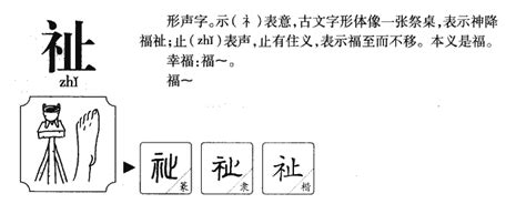 祉五行|祉字的五行属性